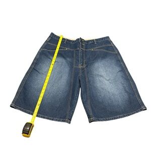 Marithe Francois Girbaud Dark Blue Jean Shorts, pre-owned
